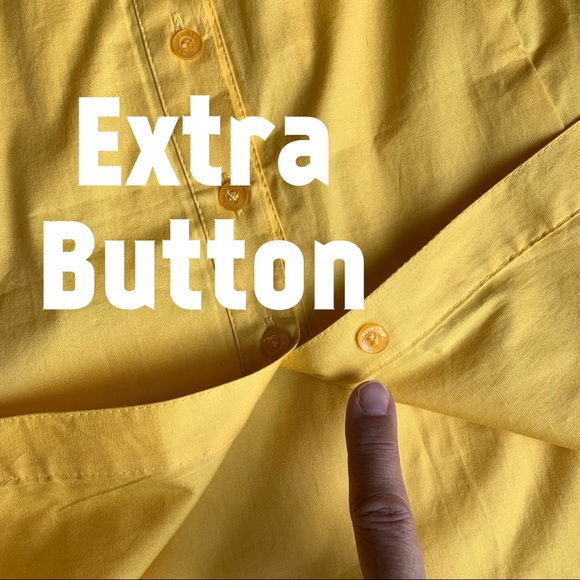 BNWOT Vintage Antilia Femme Yellow Tuxedo Dress - Picture 8 of 13